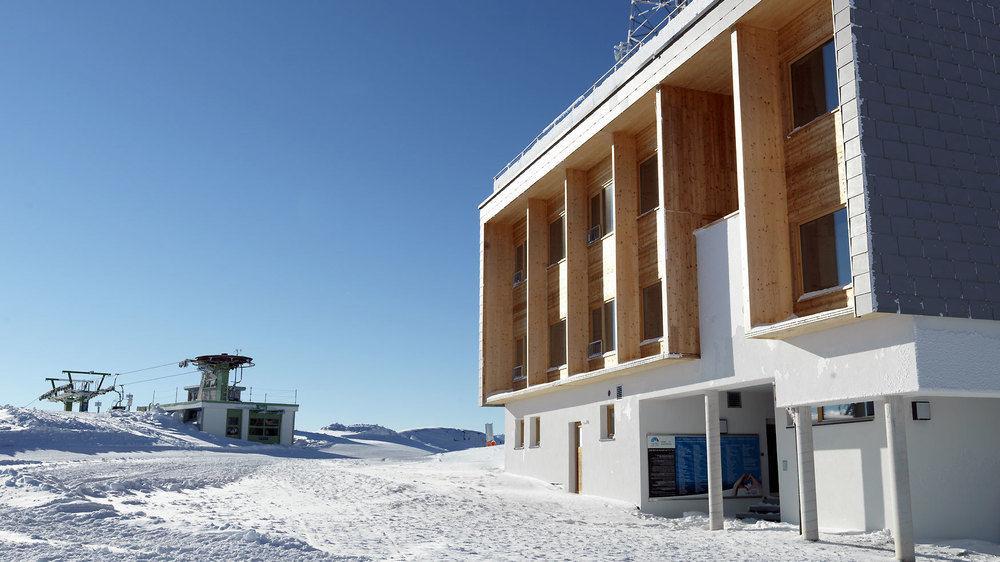 Venet Gipfelhuette Hotel Zams Buitenkant foto